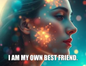 Psychic nov21 I am my own best friend.