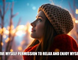 Psychic nov23 I give myself permission to relax and enjoy myself.