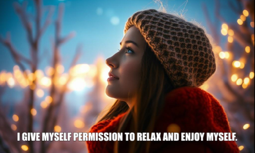 Psychic nov23 I give myself permission to relax and enjoy myself.