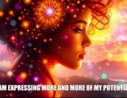 Psychic jan27 There is no separation between God and us. We are expressions of the creative principle on this level of existence. We contain the potential for everything within us. Manifestation through creative visualization is the process of realizing and making visible on the physical plane our divine potential.