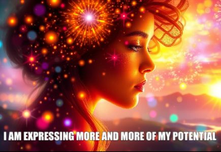 Psychic jan27 There is no separation between God and us. We are expressions of the creative principle on this level of existence. We contain the potential for everything within us. Manifestation through creative visualization is the process of realizing and making visible on the physical plane our divine potential.