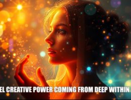 Psychic jan29 I feel creative power coming from deep within me.