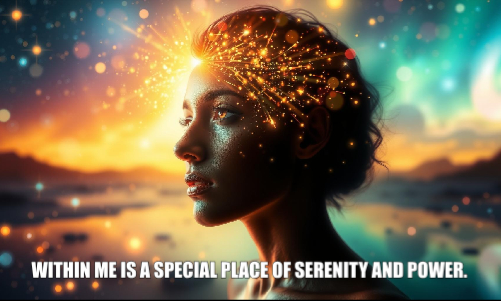Psychic jan30 Within me is a special place of serenity and power.