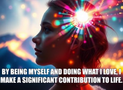 Psychic january19 By being myself and doing what I love, I make a significant contribution to life.