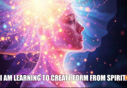Psyvchic january 24 I am learning to create form from spirit.
