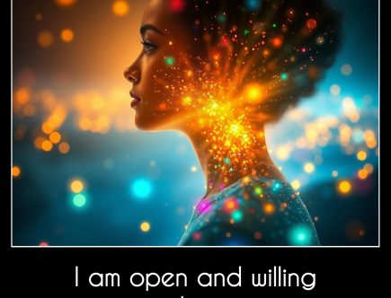 I am open and willing to change.