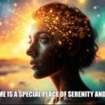 Psychic jan30 Within me is a special place of serenity and power.