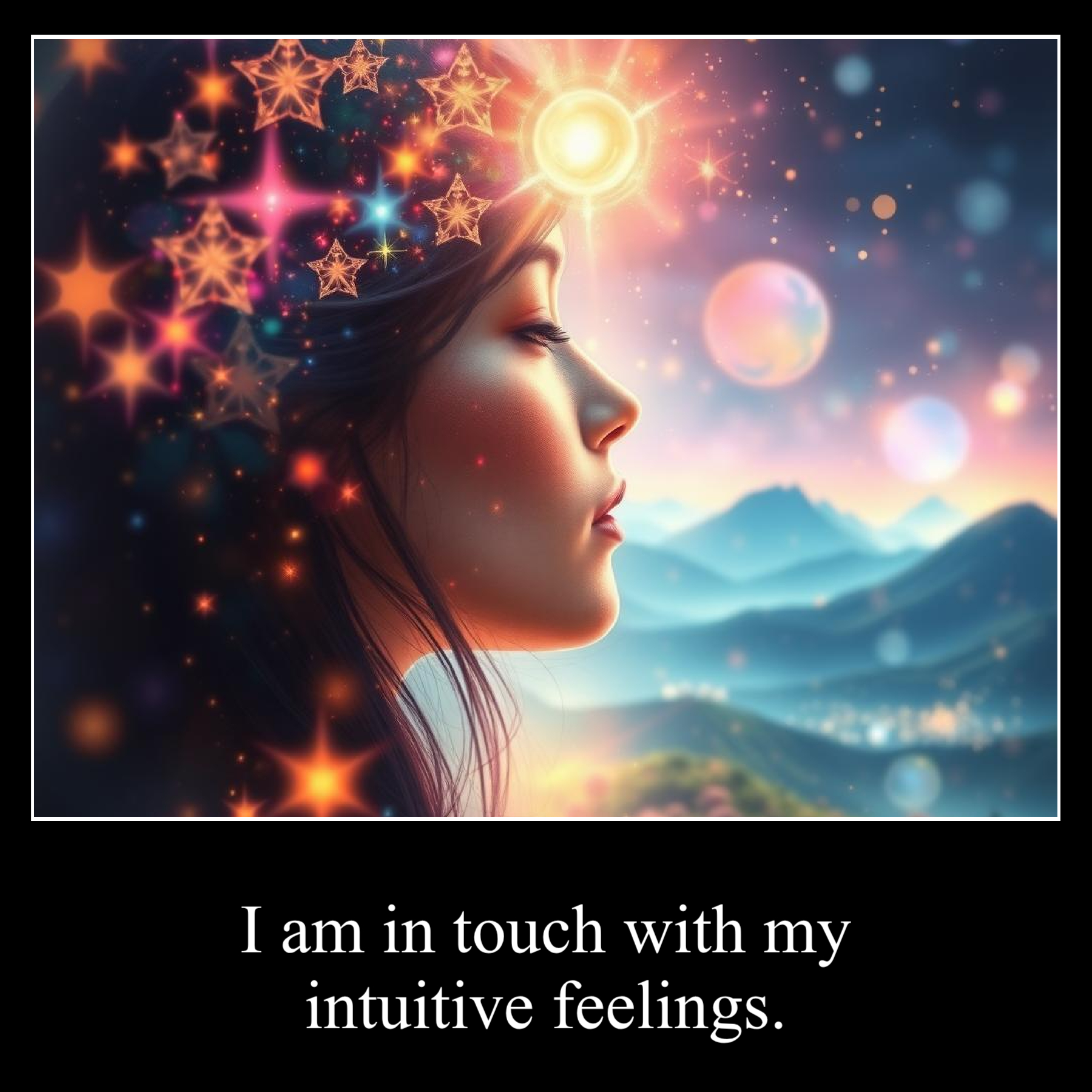 I am in touch with my intuitive feelings.