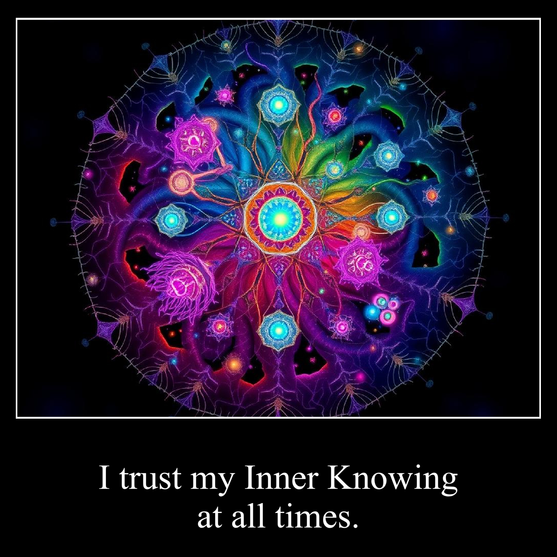I trust my Inner Knowing at all times.