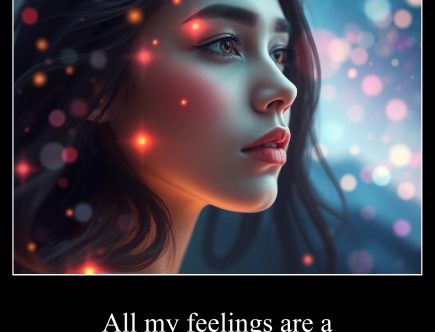 All my feelings are a natural expression of life.