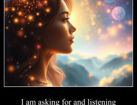 I am asking for and listening to my inner guidance.