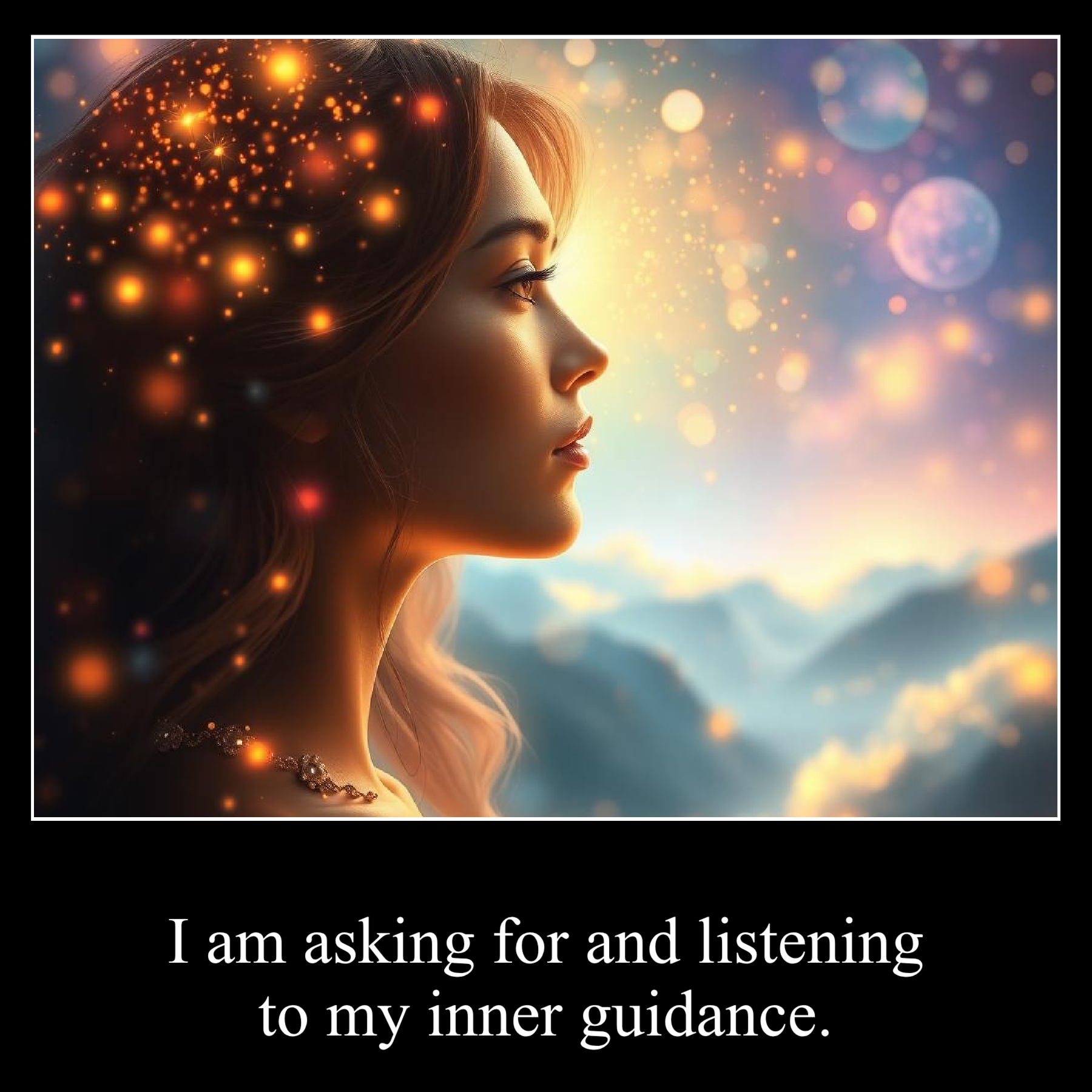 I am asking for and listening to my inner guidance.