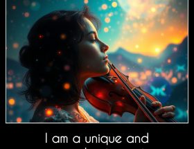 I am a unique and special instrument.