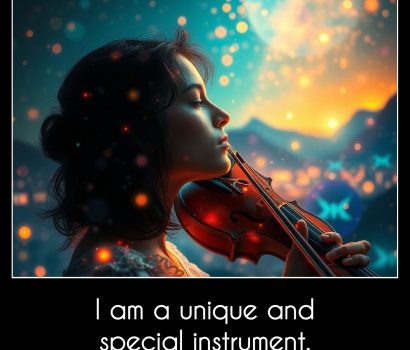 I am a unique and special instrument.