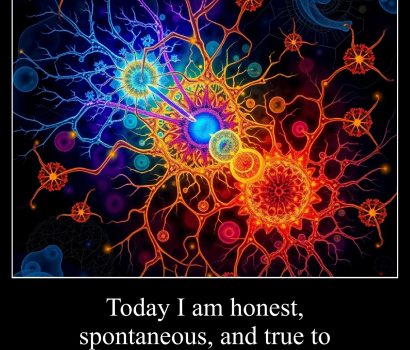Today I am honest, spontaneous, and true to myself.