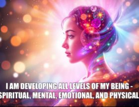 Psychic feb26 I am developing all levels of my being - spiritual, mental, emotional, and physical.