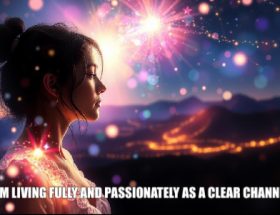 Psychic february 28 I am living fully and passionately as a clear channel.