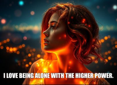 Psychic february27 I love being alone with the higher power.