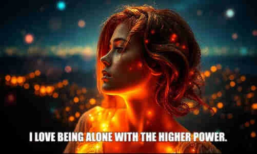 Psychic february27 I love being alone with the higher power.