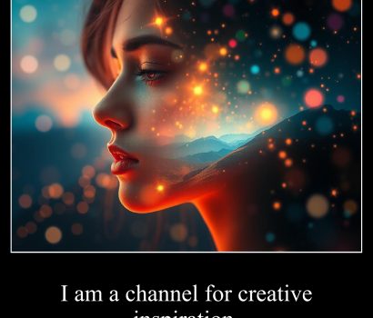 I am a channel for creative inspiration.