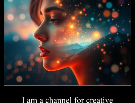 I am a channel for creative inspiration.