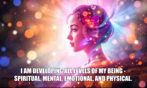 Psychic feb26 I am developing all levels of my being - spiritual, mental, emotional, and physical.