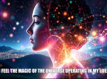 Psychic march 1 - I feel the magic of the universe operating in my life.