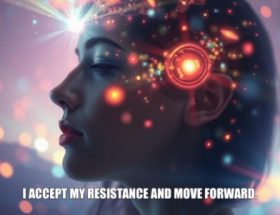 Psychic march 13 I accept my resistance and move forward.