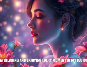 Psychic march 18 I am relaxing and enjoying every moment of my journey.
