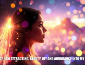 Psychic march 2 Today I am attracting, beauty, joy and abundance into my life.