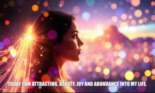 Psychic march 2 Today I am attracting, beauty, joy and abundance into my life.
