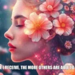 Psychic march 20 The more I receive, the more others are able to receive.