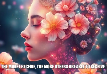 Psychic march 20 The more I receive, the more others are able to receive.