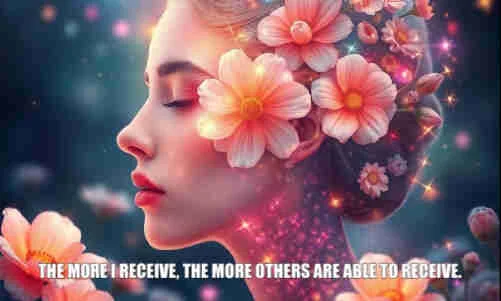 Psychic march 20 The more I receive, the more others are able to receive.