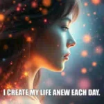 Psychic march 22 I create my life anew each day.