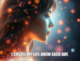 Psychic march 22 I create my life anew each day.