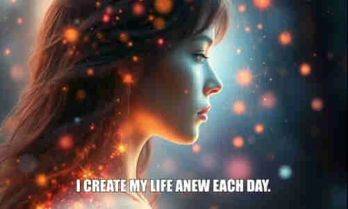 Psychic march 22 I create my life anew each day.