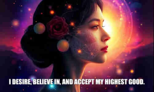 Psychic march 23 I desire, believe in, and accept my highest good.
