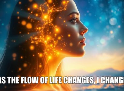 Psychic march 25 As the flow of life changes, I change