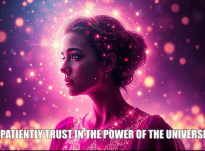 Psychic march 29 I patiently trust in the power of the universe.
