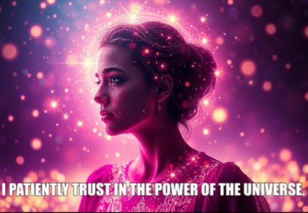 Psychic march 29 I patiently trust in the power of the universe.