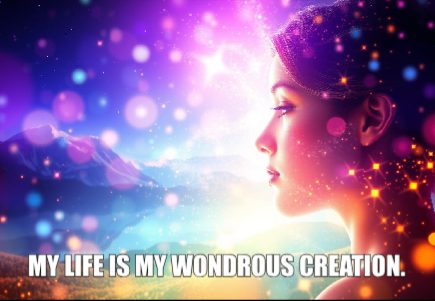 Psychic march 31 My life is my wondrous creation.