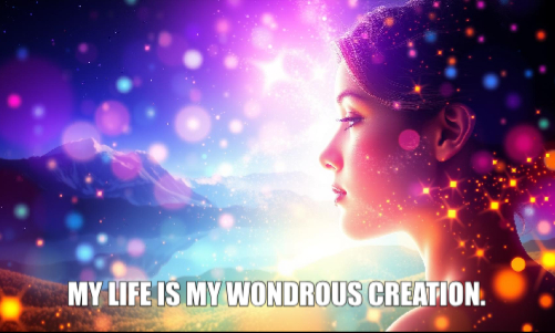 Psychic march 31 My life is my wondrous creation.