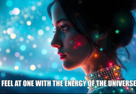Psychic march 4 -I feel at one with the energy of the universe.