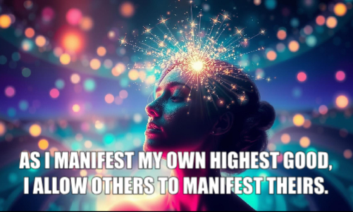 Psychic march26 As I manifest my own highest good, I allow others to manifest theirs.
