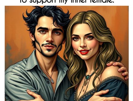 The true function of male energy is to provide absolute clarity, directness, and a passionate strength based on your intuitive feelings, coming through your female, tell you.