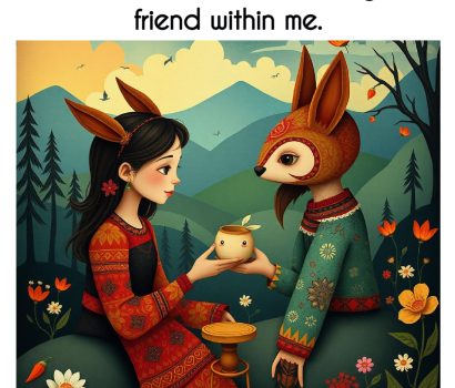 One of the best ways to connect with this inner wisdom is by meeting and getting to know our guide, counselor, imaginary friend, or inner being.