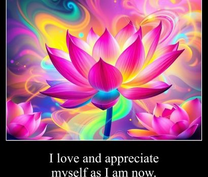 I love and appreciate myself as I am now.