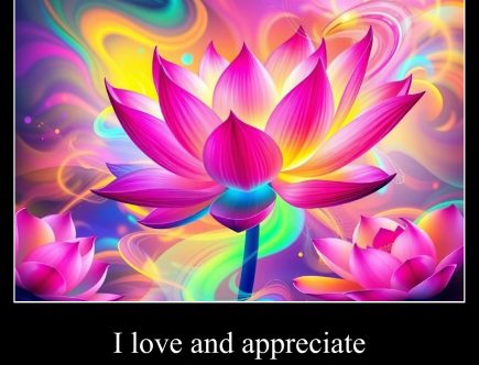 I love and appreciate myself as I am now.