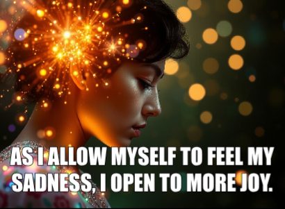 Psychic april 10 As I allow myself to feel my sadness, I open to more joy.